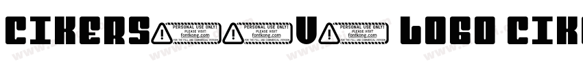 cikers02v9 logo cike字体转换